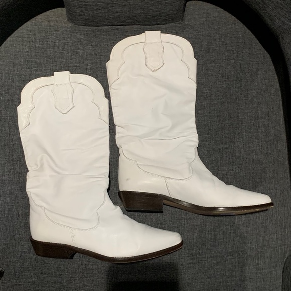 Vintage Zodiac Slouchy Cowboy Boots - Picture 2 of 15